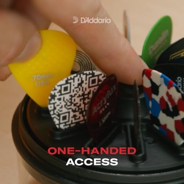 D'Addario Guitar Pick Holder 360 - Organize Your Picks