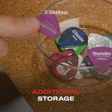 D'Addario Guitar Pick Holder 360 - Organize Your Picks