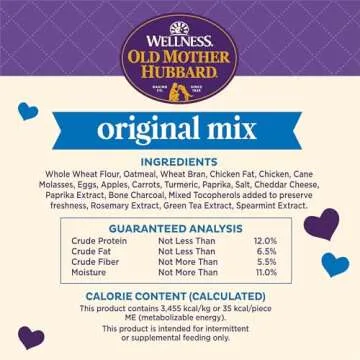 Wellness Old Mother Hubbard Dog Biscuits – 4 Flavors