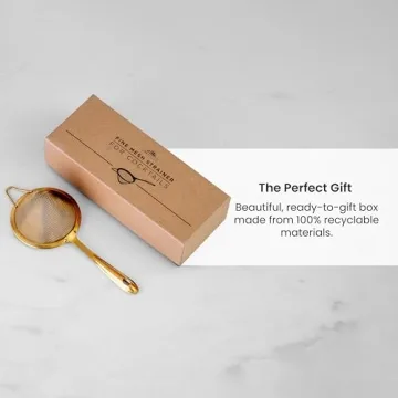 A Bar Above Professional Mesh Cocktail Strainer for Home Bar