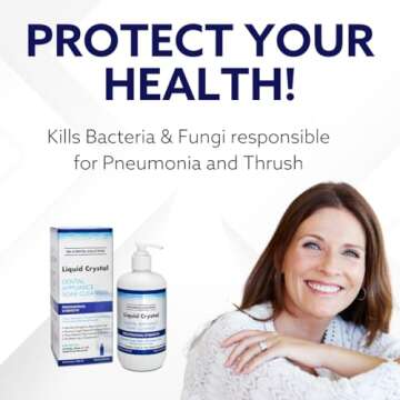 Dr. B Dental Solutions Liquid Crystal Soak Cleanser for Oral Appliances, Dentures, Night Guards, Aligners, & Other Devices