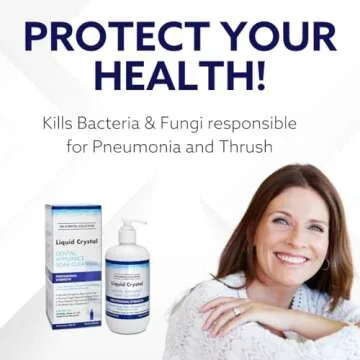 Dr. B Dental Solutions Liquid Crystal Soak Cleanser for Oral Appliances, Dentures, Night Guards, Aligners, & Other Devices