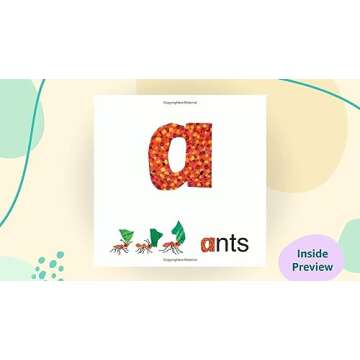 The Very Hungry Caterpillar's ABC engaging toddler book