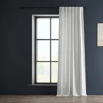 Elegant Faux Linen Curtains for Living Room and Bedroom