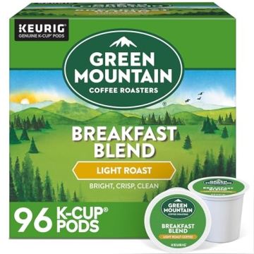 Green Mountain Coffee Roasters Breakfast Blend K-Cup Pods - 96 Count