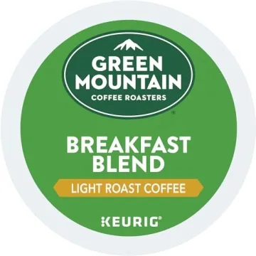 Green Mountain Breakfast Blend Coffee K-Cups 96 Count