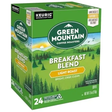 Green Mountain Breakfast Blend Coffee K-Cups 96 Count