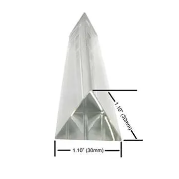 Amlong Crystal Optical Glass Prism for Light Spectrum