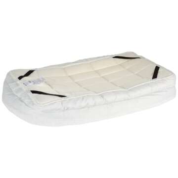 MidWest Homes for Pets Double Bolster Pet Bed | 30-Inch Dog Bed ideal for Medium Dog Breeds & fits 30-Inch Long Dog Crates