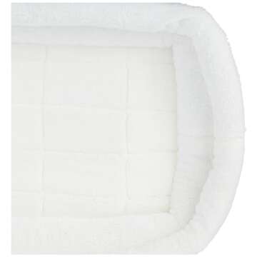 MidWest Homes for Pets Double Bolster Pet Bed | 30-Inch Dog Bed ideal for Medium Dog Breeds & fits 30-Inch Long Dog Crates