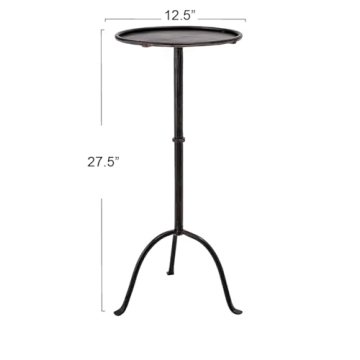 Creative Co-Op Stylish Metal Martini Table for Home Decor