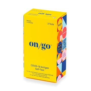 On/Go COVID-19 Antigen Self-Test Kit for Fast At-Home Testing