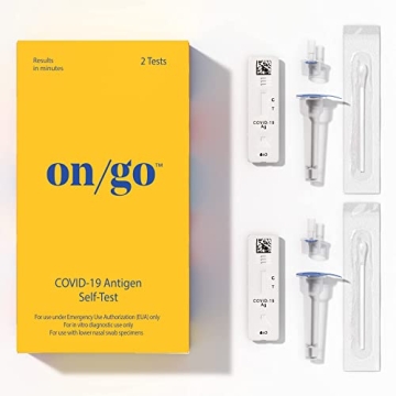 On/Go COVID-19 Antigen Self-Test Kit for Fast At-Home Testing