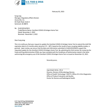 On/Go COVID-19 Antigen Self-Test Kit for Fast At-Home Testing