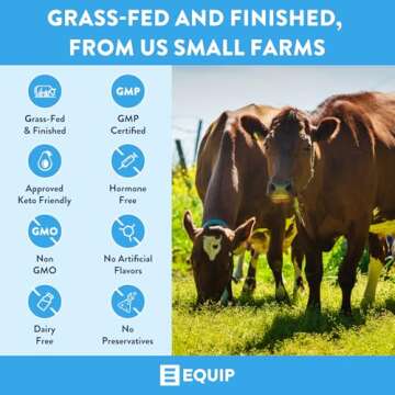 Equip Foods Grass-Fed Beef Organs | Grass Fed Beef Organ Supplement | Support Heart, Kidney & Spleen...