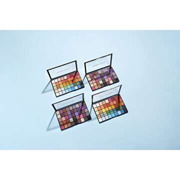 Makeup Revolution Maxi Reloaded Palette, Eyeshadow Palette, 45 Highly Pigmented Neutral Shades, Large It Up, 1.35g