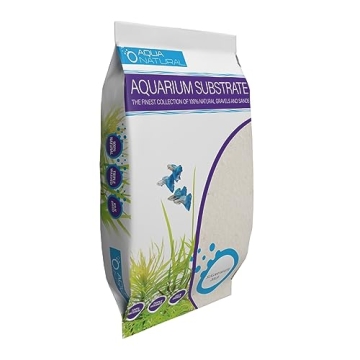 Aqua Natural Sugar White Sand for Aquariums and Terrariums