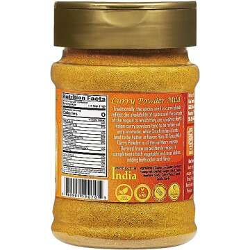 Rani Curry Powder Mild - Authentic Vegan Indian Spice Blend 3oz