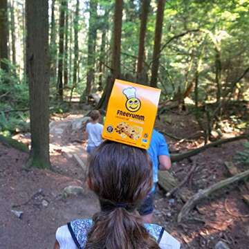 FreeYumm Chocolate Chip Soft Baked Bars - Plant Based - Allergy Friendly Snacks - Gluten Free - Safe for School - 30 Individually Wrapped Bars