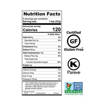 FreeYumm Chocolate Chip Soft Baked Bars - Plant Based - Allergy Friendly Snacks - Gluten Free - Safe for School - 30 Individually Wrapped Bars