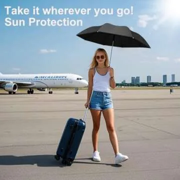 BAODINI Compact UV Protection Travel Umbrella