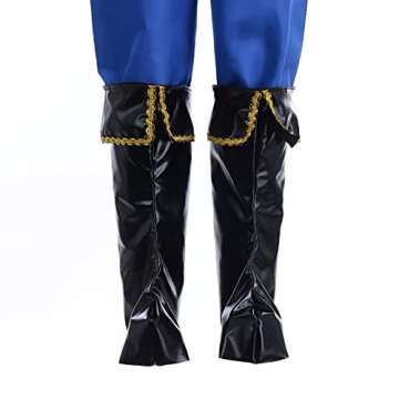 IBAKOM Prince Charming Costume for Boys Halloween Christmas Cosplay Outfits Toddler Medieval Royal Knight Fairytale Dress Up