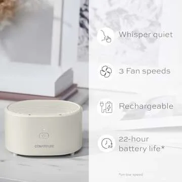 Conair Portable Small Air Purifier for Home & Travel