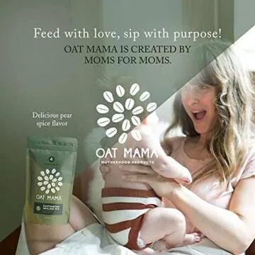 Oat Mama Spiced Pear Tea for Postpartum Support