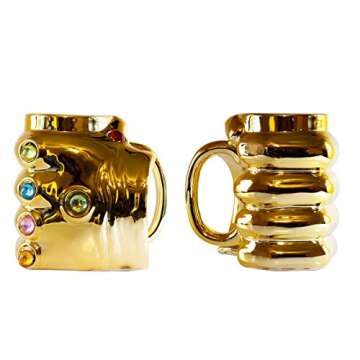 Marvel Avengers Thanos Infinity Gauntlet Ceramic Coffee Mug| 20 Oz
