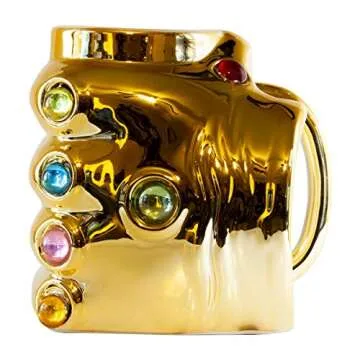 Marvel Avengers Thanos Infinity Gauntlet Ceramic Coffee Mug| 20 Oz