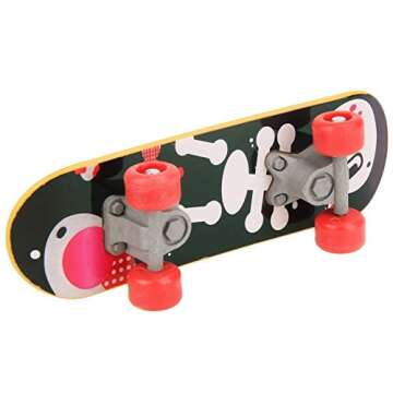 Hypeety Bird Parrot Intelligence Toys Training Skateboard Stand Perch for Parakeet Budgies Cockatiels Lovebird Funny Talbe Toy