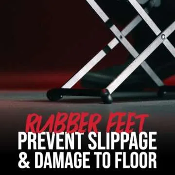 Gator Ergonomic Guitar Foot Rest with Adjustable Height Features