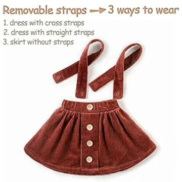 Wine Red Fall Dress for Girls - Quality & Style