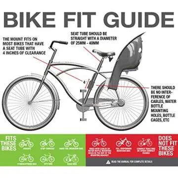 BELL Shell Rear Child Carrier for Toddlers in Gray