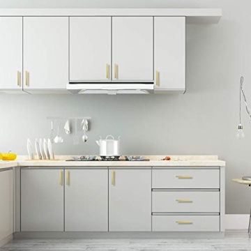 Goldenwarm Brass Kitchen Cabinet Hardware - Stylish Pulls