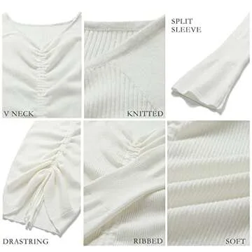 BTFBM Women Long Sleeve Off Shoulder Bodycon Dress