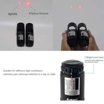 SVBONY Red Laser Collimator for Accurate Telescope Alignment