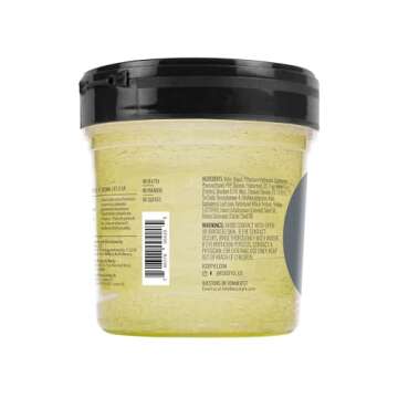 Eco Style Black Castor and Flaxseed Oil Styling Gel - Helps Nourish and Repair Damaged Hair - Promot...