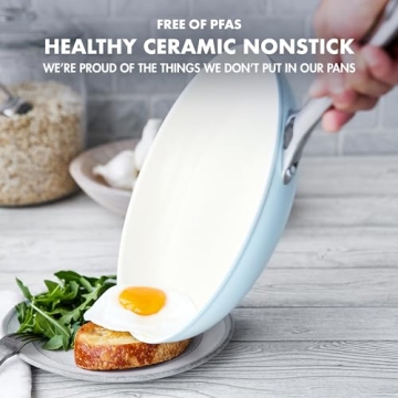 GreenPan 10 Piece Ceramic Nonstick Cookware Set