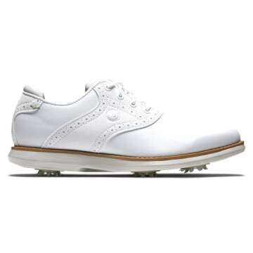 FootJoy Women's Traditions Golf Shoe - Stylish Waterproof Comfort for Golfers