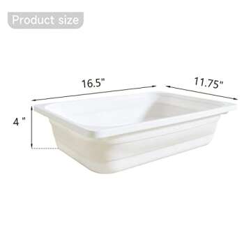 Beright Play Kitchen Sink Toys, Extral Storage Bin Included, Toddler Sink Toys with Upgraded Faucet, Pretend Play Toys Running Water, Perfectly Matched with Beright Sensory Table