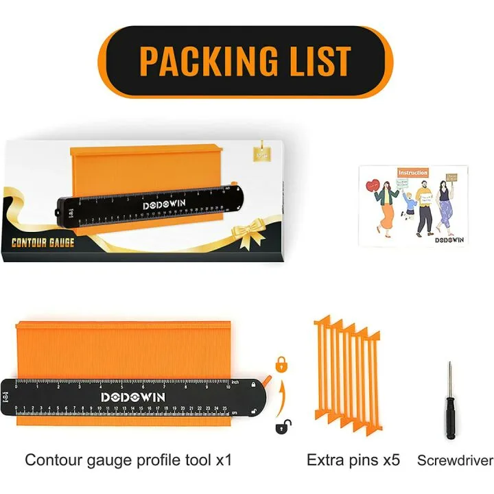 DODOWIN Profile Tool – Great Gift for Woodworking