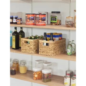 Elegant StorageWorks Wicker Basket for Home Organizing