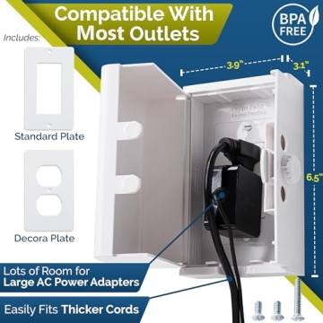 Top Baby Safety Outlet Cover Box for Toddler Proofing