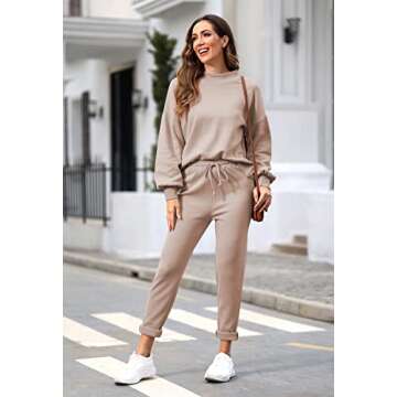 Fixmatti Women's 2 Piece Sweatsuit for Comfort and Style