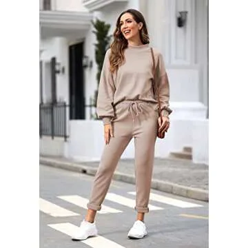 Fixmatti Women's 2 Piece Sweatsuit for Comfort and Style