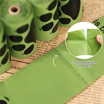 Eco-Friendly Dog Poop Bags Rolls for Hassle-Free Clean-Up