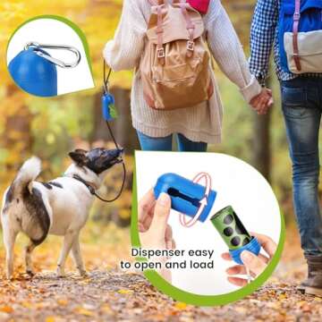 Eco-Friendly Dog Poop Bags Rolls for Hassle-Free Clean-Up