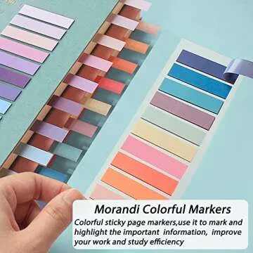 Umbresen Index Tabs 600 Pcs for Efficient Organization