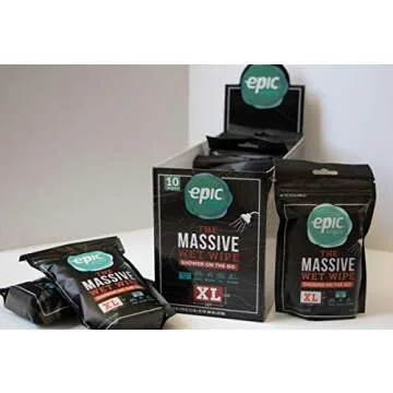 Encore Epic Wipes 10-pack Biodegradable Bamboo Wet Wipes